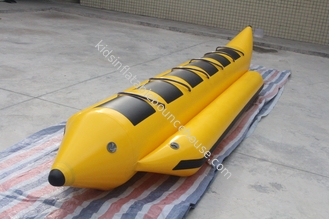 4.9x1.1m Inflatable Water Games ,  Inflatable Flying Fish Water Banana Boat For 5 People