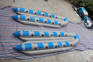 Interesting Inflatable Water Games , Customized Inflatable Banana Boat Double Row