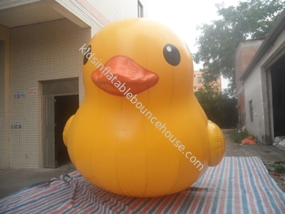 Commercial Show Airtight Inflatable Duck Cartoon For Water Games EN14960 EN71