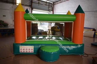Mini Inflatable Jump House Castle Bouncer For Kindergarten Children 3 - 5 Capacity