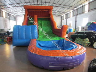 Big Commercial Inflatable Wat With Pool 6-10 Children Capacity