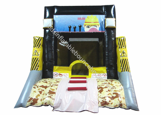 Digging car inflatable bouncer / Engineering vehicles inflatable bouncer / Inflatable building car bouncer