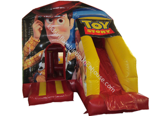 Toy story themed inflatable combo disney woody inflatable small combo for children with digital printing