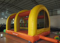 Kids inflatable bounce house with caterpillar inside hot arch modeling inflatable jump house