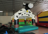 Inflatable cow bouncy digital painting inflatable cow jumping house PVC inflatable bouncy house