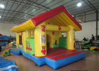 Little Size PVC Kids Inflatable Bounce House For Kindergarten / Farm Jump Bouncy Castles