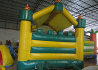 Football Kids Inflatable Bounce House Castle Digital Printing 4 X 4m For Amusement Park