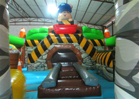 New The Gorilla Inflatable Fun City Animals The construction inflatable Amusement Park For Children under 12 years