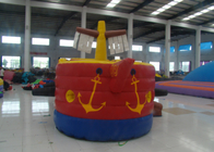Commercial Water Park Inflatable Pirate Ship Waterproof High Durability inflatable pirate boat jump house