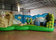 Full Digital Printing Cartoon Kids Inflatable Bounce House Waterproof 8.615 X 4m