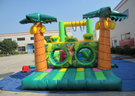 Big Party Games Kids Inflatable Obstacle Courses Double Stitching 25.9 X 3.66 X 4.9m