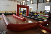 Inflatable racing track for karting games interesting outdoor inflatable sport games racing area