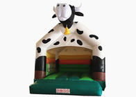 Inflatable cow bouncy digital painting inflatable cow jumping house PVC inflatable bouncy house