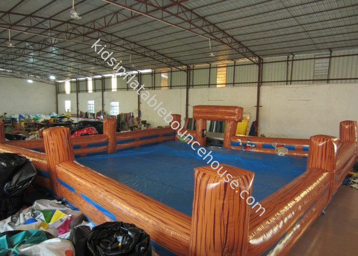 Inflatable Bull Ring 10 X 10m , Blow Up / Inflatable Sports Arena Bounce House