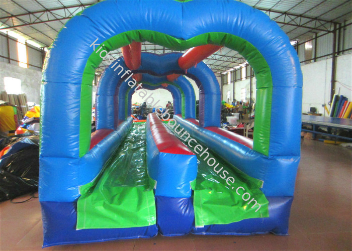 Commercial inflatable arch water slide classic inflatable bridge shape water slide