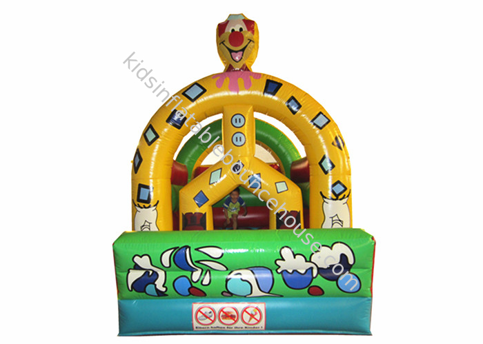 Detachable roof material inflatable bounce house inflatable clown bounce house for children