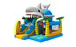 Inflatable Combos Commercial Grade Inflatable Shark Bouncer Jumping Castle Inflatable Combo Bouncer