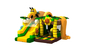 Double Stitching Inflatable Combos Bounce House Obstacle Course Lovely Bee Honey Jar With Snail