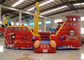 Double Stitching Pirate Bounce House , Pirate Ship Inflatable Bouncer 10 X 5 X 4m