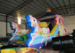 Inflatable pink The carriage princess standard slide disney pink inflatable princess castle carriage slide