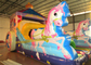 Inflatable pink The carriage princess standard slide disney pink inflatable princess castle carriage slide
