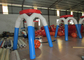 Tall Airtight Inflatable Basketball Game , Outdoor Game Inflatable Basketball Hoop 2.2mH