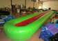 Inflatable Water Playground , Long Stripes Inflatable Single Water Slide 12 X 1.6m
