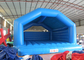 Blue Kids Inflatable Bounce House Commercial Grade 7.9 X 7.1m Safe Nontoxic