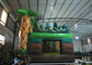 New elephant inflatable combo jumping house zoo animals palm trees inflatable combo house