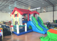 Big House Themed Inflatable Combo Kindergarten Inflatable Farm House Amusement Park