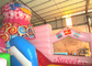 Digital painting inflatable candy house fun city big inflatable Christmas candy themed amusement park