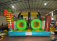 Small Forests Theme Inflatable Obstacle Courses Colourful Digital Printing 10 X 3.8m