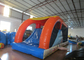 Kindergarten Baby Clownfish Inflatable Assault Course , Waterproof Bouncy Obstacle Course