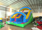 Attractive Arch Water Jump House , Outdoor Games Inflatable Garden Water Slide