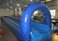 Inflatable no slope runway water slide long Inflatable level water slide for children