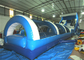 Big Party Commercial Inflatable Water Slides 16 X 3.6 X 6m Silk Printing Safe Nontoxic