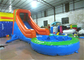 Single slide inflatable water slide small inflatable water slide with pool for kids
