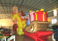 Waterproof PVC Inflatable Christmas Decorations Strong Fabric Inflatable Santa Claus for decoration
