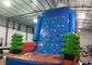 Amusement Park Inflatable Rock Climbing Wall Sports Games Straight inflatable climb wall with the pine trees
