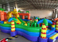 Cute inflatable dinosaur fun amusement park for kids inflatable little dino fun city on land