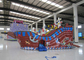 Large  Kids Outdoor Inflatable Pirate Ship Fire Resistance PVC digital painting inflatable pirate boat jump house