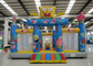 Amusement Park Kids Inflatable Bounce House Digital Printing Fireproof  Material