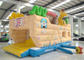 Common Elephant Animals Pirate Ship Inflatable Slide Children cute inflatable Pirate Jump House