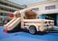 Best sale commercial inflatable truck bouncer for kindergarten waterproof PVC inflatable truck jumping house