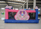 Pink Inflatable Princess Bounce House , Big Party Inflatable Bouncy Castle 5 X 5.8 X 3m
