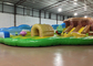 Adorable Bear Inflatable Fun City Amusement Park Big Farmland For Kindergarten Baby