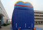 Colourful durable inflatable double dry slide for children and adult  inflatable arch dry slide