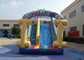 Kids Bouncy Castle With Slide 8 X 4 X 4.5m , Customized Bouncy Castle Water Slide