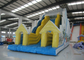 Snow Mountain Big Inflatable Water Slides , Amusement Park Commercial Grade Water Slide