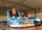 Amusement Park Custom Made Inflatables Slide High Slide Colorful 6 X 9 X 6m